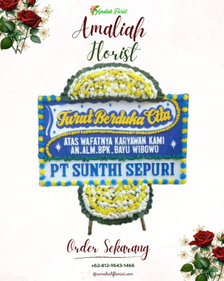Papan Bunga Duka di Katingan Tengah