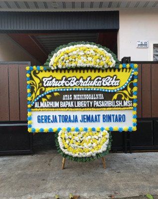 Papan Bunga Duka di Katingan Tengah