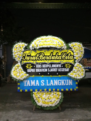 Papan Bunga Duka di Katingan Tengah